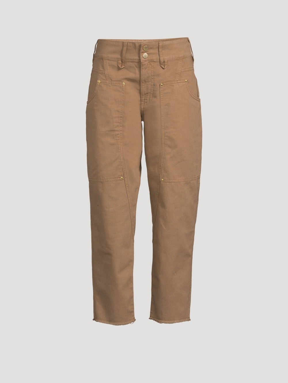 Frame Women’s Twisted Utility Pants in Tan